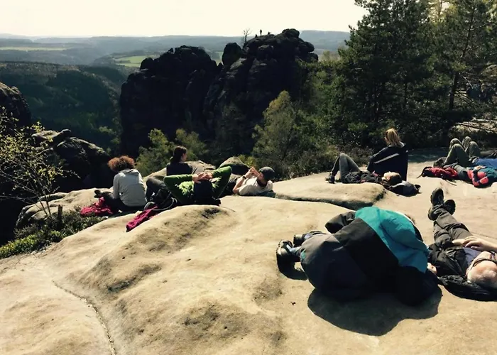 公寓 In Beim Boehmischen Park 利希滕海恩